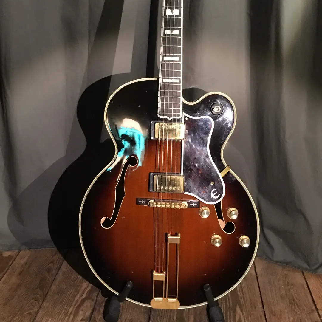 A 1984 Epiphone Emperor F jazz guitar